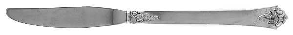 Castle Rose (Sterling, 1942) Modern Hollow Grille Knife