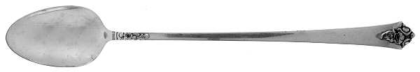 Castle Rose (Sterling, 1942) Iced Tea Spoon