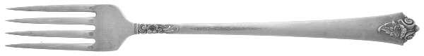 Castle Rose (Sterling, 1942) Grille Fork (Viande)