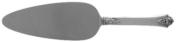 Castle Rose (Sterling, 1942) Pie Server with Stainless Blade