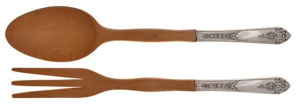 Promise (Sterling, 1948) Wooden Bowl 2-Piece Salad Set
