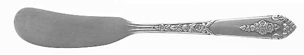 Promise (Sterling, 1948) Flat Handle Butter Spreader