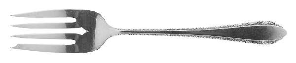 Wild Flower (Sterling, 1942) Individual Salad Fork by Royal Crest