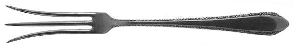 Wild Flower (Sterling, 1942) Lemon Fork