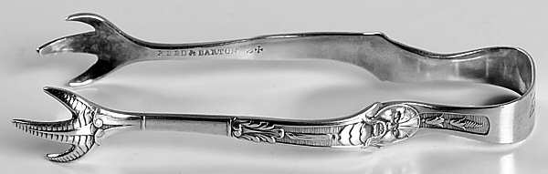 Richelieu (Silverplate, 1880) Sugar Tongs