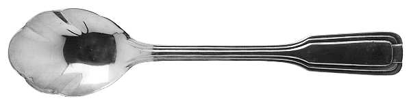 Deco (Silverplate) Sugar Shell Spoon by Retroneu