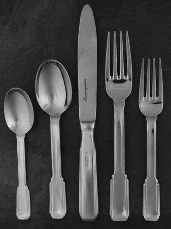 Art Deco (Stainless) 5 Piece Place Setting