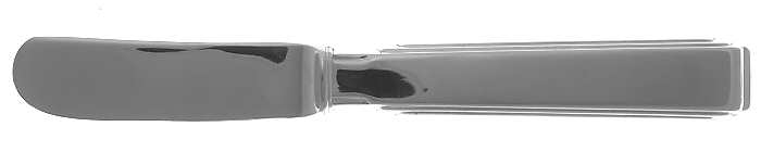 Art Deco (Stainless) Hollow Handle Master Butter Knife