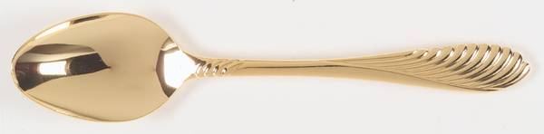 Coqui Gold (Gold Electroplate) Place/Oval Soup Spoon