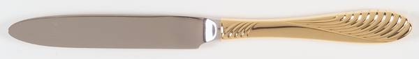 Coqui Gold (Gold Electroplate) New French Hollow Knife