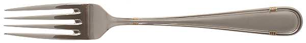 RBL10 (STAINLESS, GOLD ACCT) Fork
