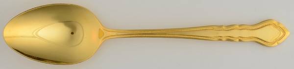Golden Carriage (Gold Electroplate) Tablespoon (Serving Spoon)