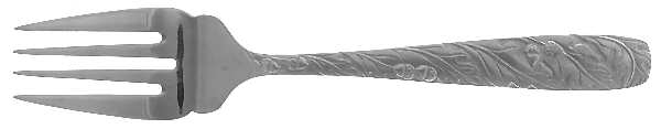 Oakleaf (Stainless) Individual Salad Fork