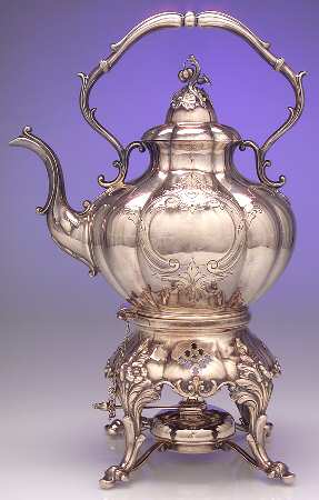 The Winthrop (Silverplate, Hollowware) Kettle, Stand & Burner