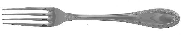 Impero (Stainless) Solid Serving Fork