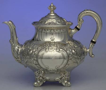 Regent-Chased (5600C, Silverplate, Hollowware) Teapot