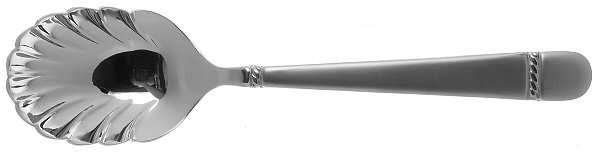 Brighton-Matte (Stainless) Sugar Shell Spoon
