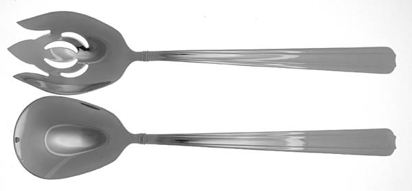 Bellevue (Stainless) Solid Oversized Serving Salad Set