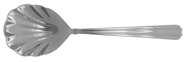 Bellevue (Stainless) Solid Shell Casserole Spoon