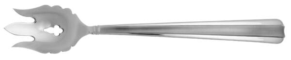 Bellevue-Matte (Stainless, Frosted Accent) Vegetable Serving Fork Solid  HC