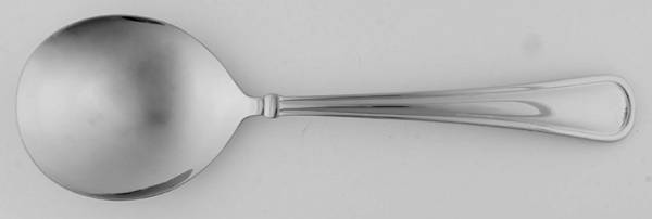Bellevue-Matte (Stainless, Frosted Accent) Solid Smooth Berry/Casserole Spoon