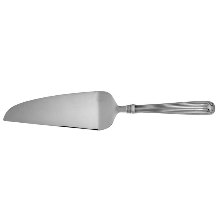 Fluted Scroll Pie and Cake Server with Stainless Blade HC