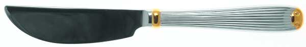 Golden Fluted Scroll (Stainless) Hollow Handle Master Butter Knife