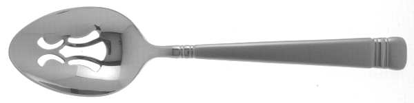 Longwood Matte (Stainless) Pierced Tablespoon (Serving Spoon)