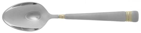 Golden Longwood-Matte Place/Oval Soup Spoon