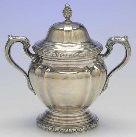 De Champlain (Silverplate, Hollowware) Sugar Bowl & Lid