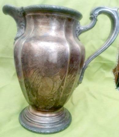 De Champlain (Silverplate, Hollowware) Silverplate Water Pitcher