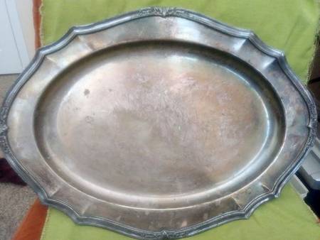 De Champlain (Silverplate, Hollowware) 18" Oval Serving Platter