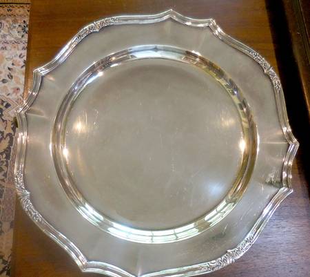 De Champlain (Silverplate, Hollowware) 14" Round Tray