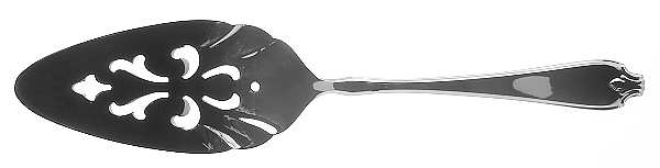 Fleur De Lis (Stainless) Solid Pierced Pie Server
