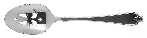 Fleur De Lis (Stainless) Pierced Tablespoon (Serving Spoon)