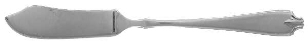 Fleur De Lis (Stainless) Flat Handle Master Butter Knife
