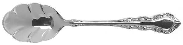 Floral Tiara Sugar Shell Spoon