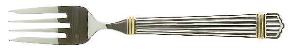 Gold Espirit (Stainless, Gold Acct) Individual Salad Fork