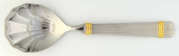 Gold Espirit (Stainless, Gold Acct) Tablespoon (Serving Spoon)