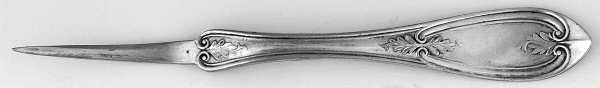 Olive (Silverplate, 1900) Solid Nut Pick
