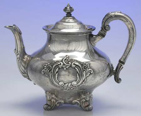 Regent Shield (Silverplate, Hollowware) Teapot