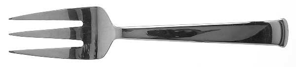 Derby (Stainless) Medium Solid Cold Meat Serving Fork
