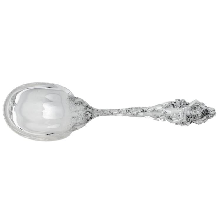 Love Disarmed (Sterling, Newer) Oversize Solid Salad Serving Spoon