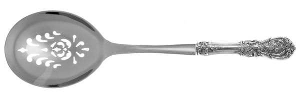 Francis I (Sterling, "Reed & Barton") Casserole Spoon with Pierced Stainless Bowl HC