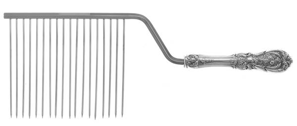 Francis I (Sterling, "Reed & Barton") Cake Breaker with Silverplate Prongs HC