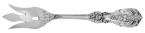 Francis I (Sterling, "Reed & Barton") Lettuce Serving Fork Large HC
