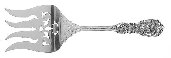 Francis I (Sterling, "Reed & Barton") Solid Pierced Fish Serving Fork