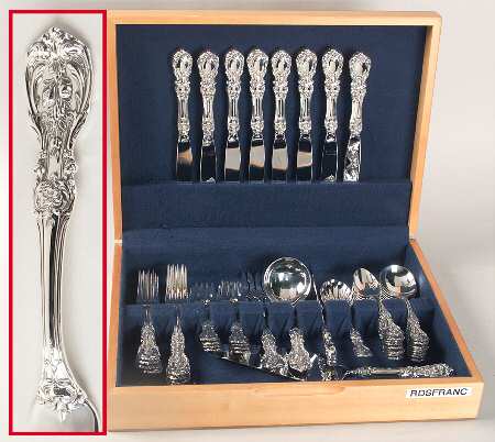 Francis I (Sterling, "Reed & Barton") 45 Piece Set