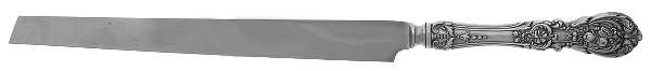 Francis I (Sterling, "Reed & Barton") Ham Slicer Knife with Stainless Blade
