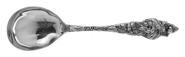 Les Six Fleurs (Sterling) Sugar Spoon